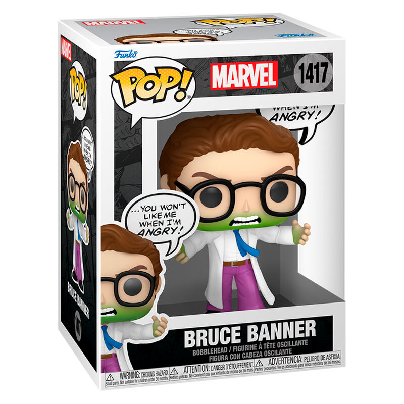 Figura POP Marvel Bruce Banner Hulk