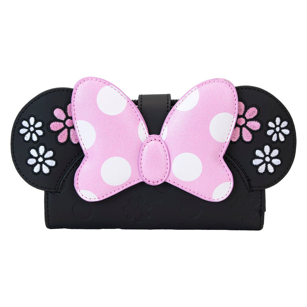 Cartera Floral Rock the Dots Minnie Disney Loungefly