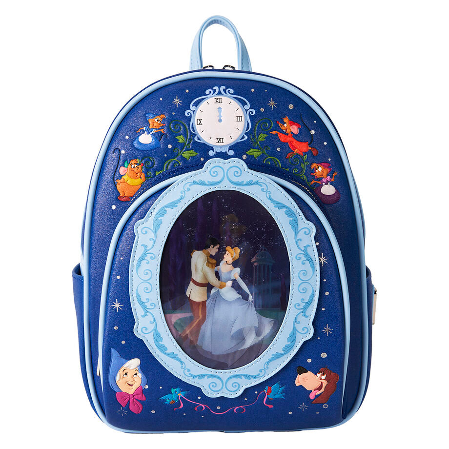 Mochila lenticular 75th Anniversary La Cenicienta Disney Loungefly 26cm