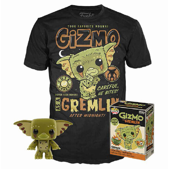 Set figura POP & Tee Gremlins Gizmo Exclusive S