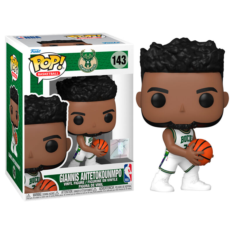 Figura POP NBA Bucks Giannis Antetokounmpo