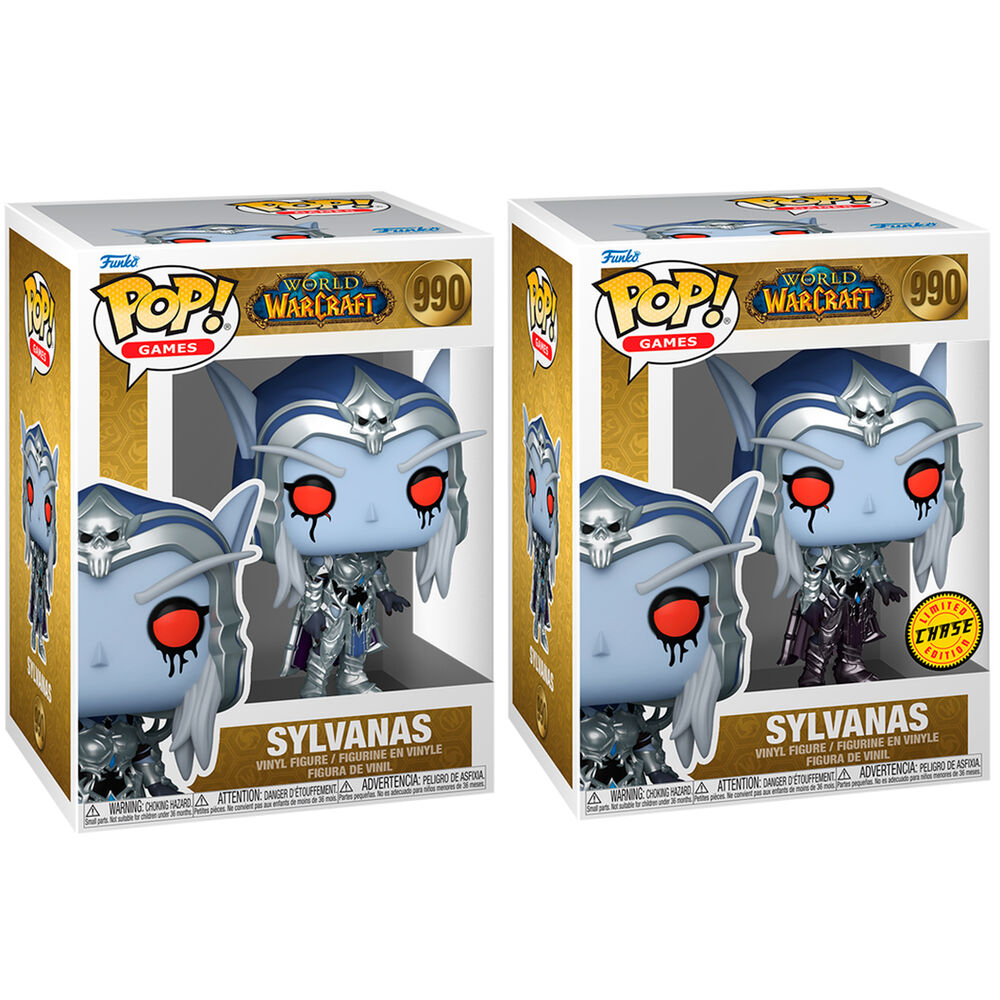 Figura POP World of Warcraft Sylvanas 5 + 1 Chase