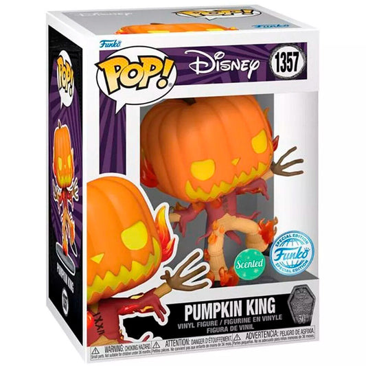 Figura POP Disney Pesadilla antes de Navidad Pumpkin King Exclusive