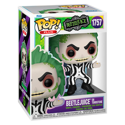 Figura POP Bitelchus Beetlejuice On Tombstone