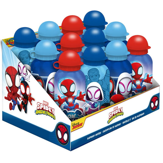 Cantimplora aluminio Spidey the Amazing Friends Marvel 500ml surtido