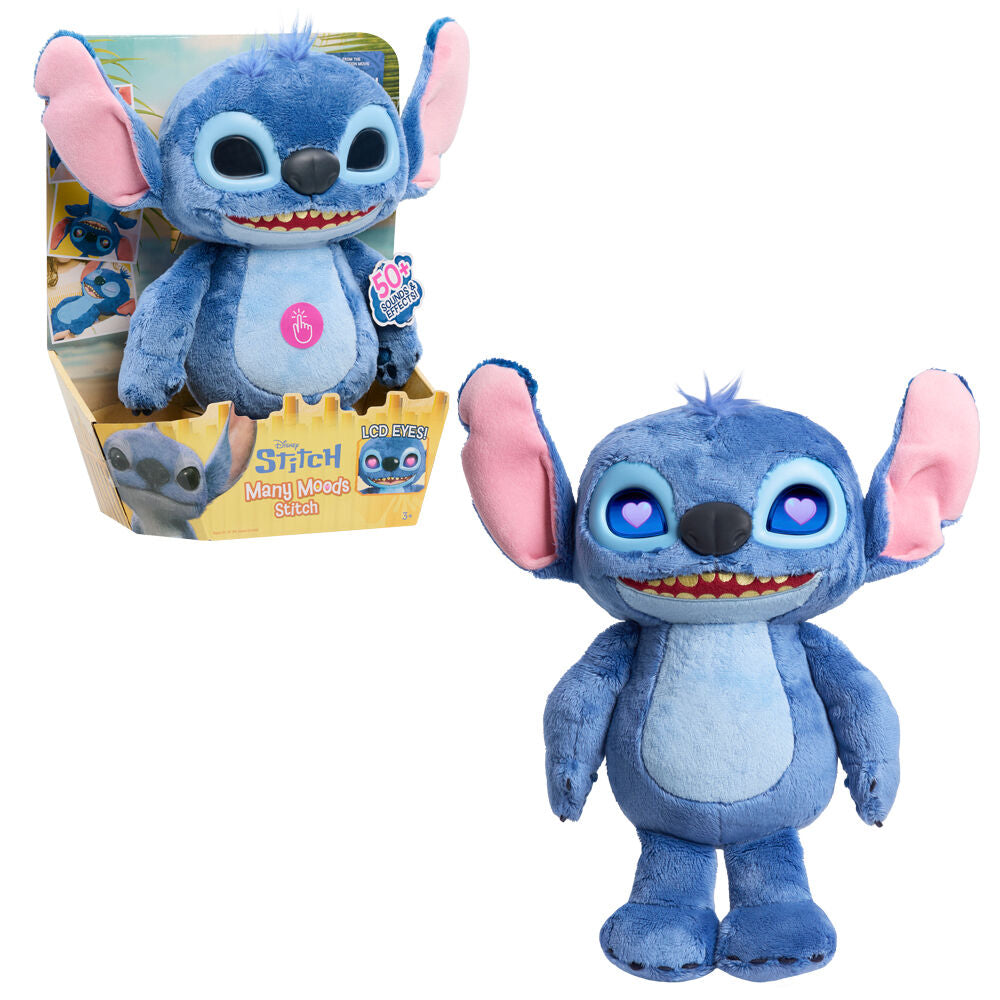 Peluche interactivo Stitch Disney 30cm