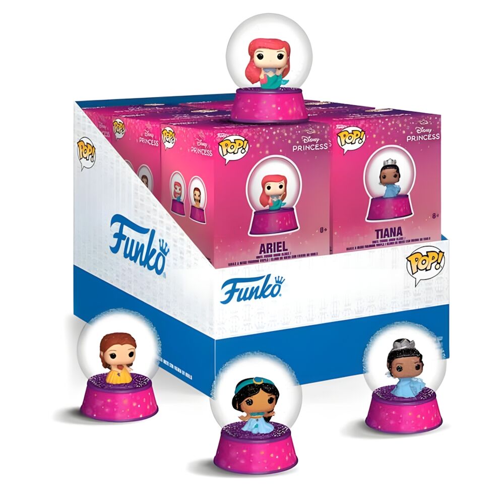 Figura Mystery Mini Bola de Nieve Princesas Disney surtido